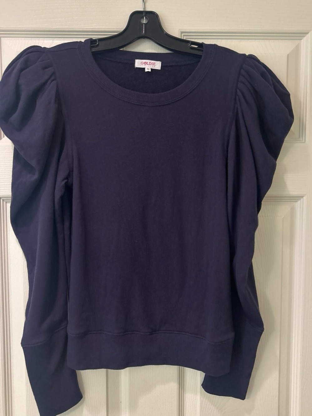 Goldie Crewneck Sweatshirt - Navy Blue